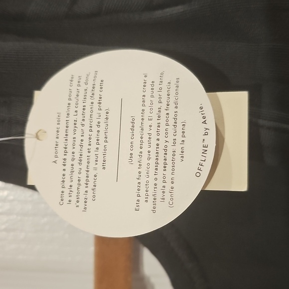 Offline By Aerie OG Groove Crop Tee NWT Sz S (4-6) - Picture 5 of 8